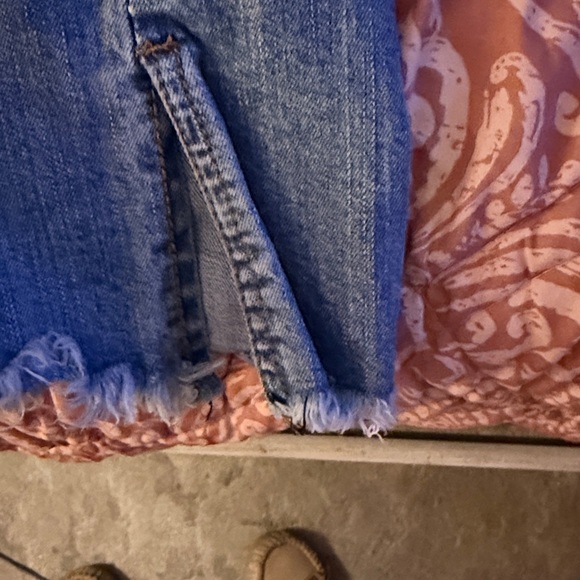 Lucky & Blessed Distressed Blue Denim Jeans - Picture 6 of 6